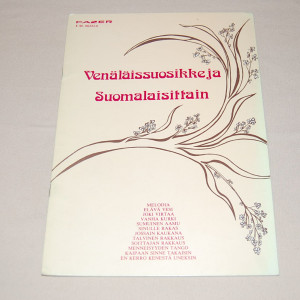 Venäläissuosikkeja suomalaisittain